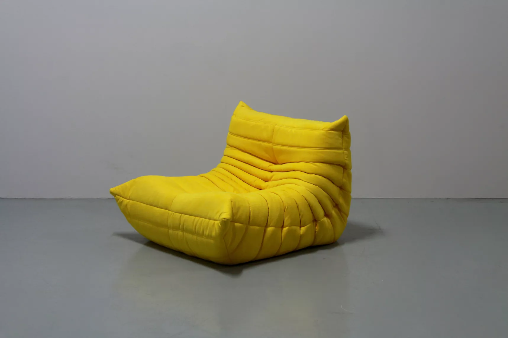 Togo Lounge Set 3-pc. Textile Lemon Yellow 3