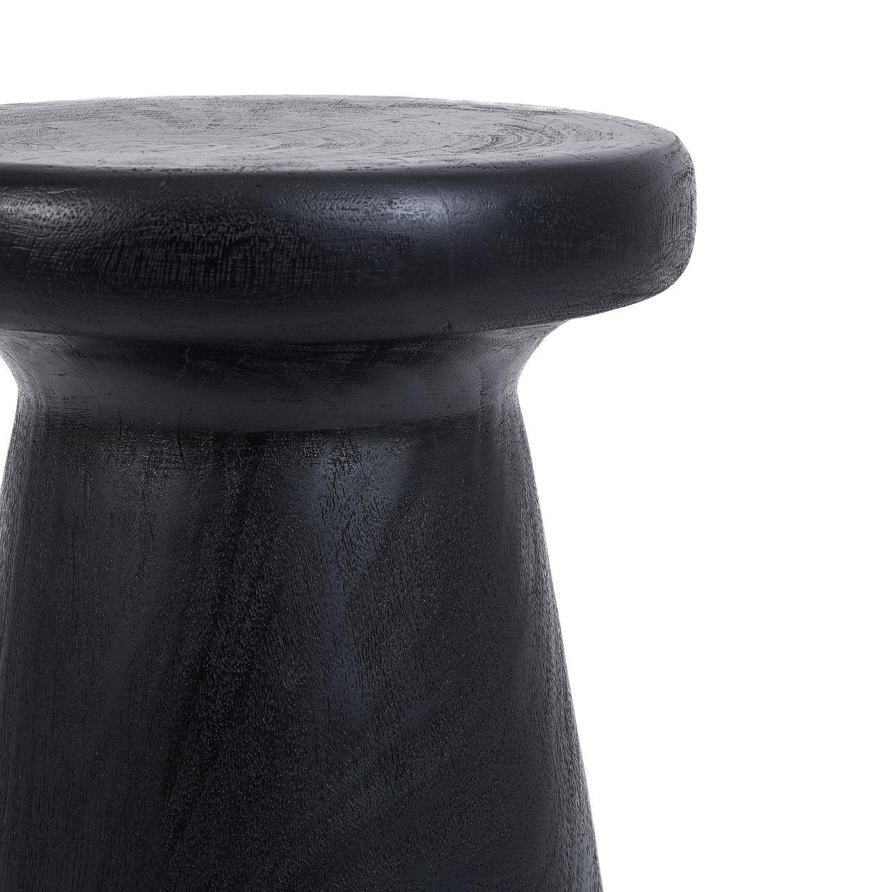 The Gagang stool Black ø35cm 3