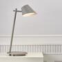 LED-Tischleuchte mit USB-Steckdose Grau 0