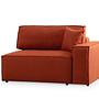 Pirlo Corner Sofa Left Orange 9