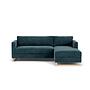 Madison sofa bed chaise lounge Right Danny Dusty Blue 1