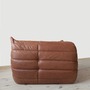 Togo Ecksofa Pull-Up-Leder Kentuckybraun 4