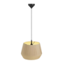 Pendelleuchte Baumwolle Stahl Beige 5