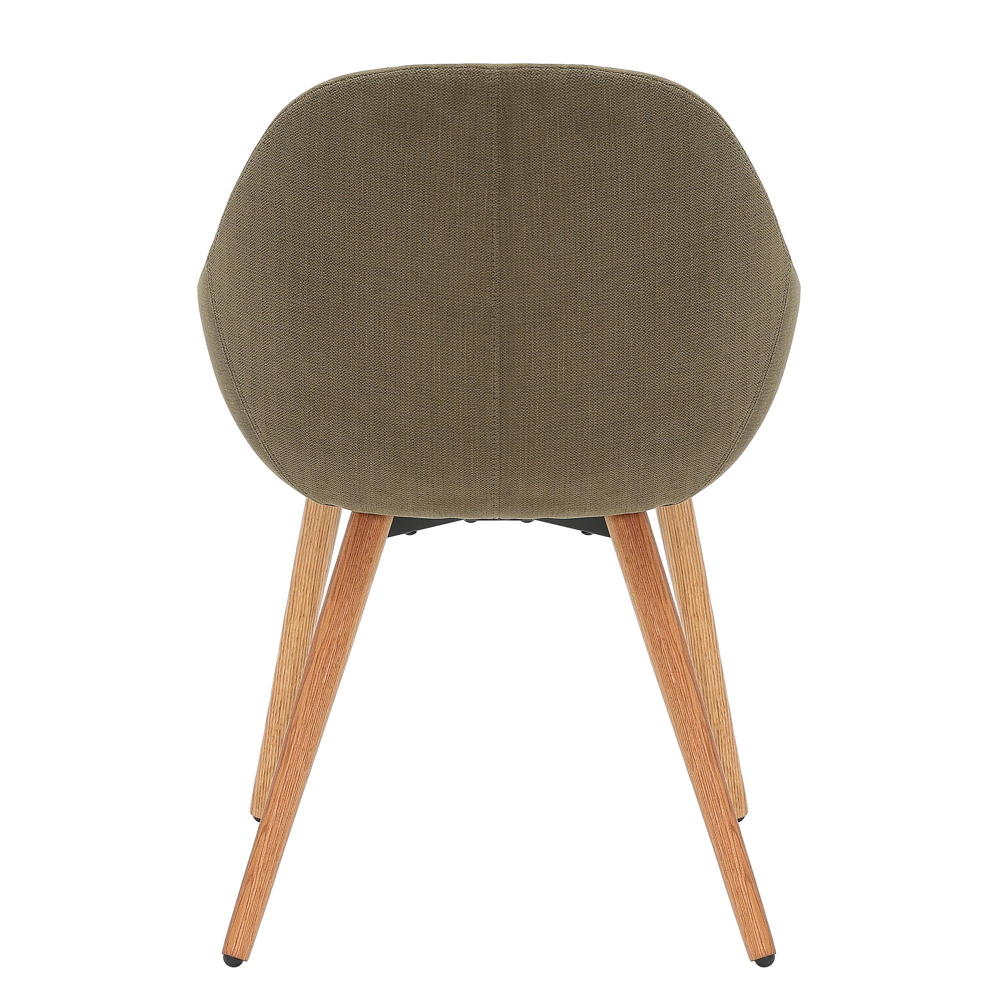 Senteo Armlehnenstuhl 2er-Set Olivgrün 3