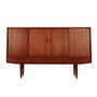 Highboard Teak Brown 1970s 0