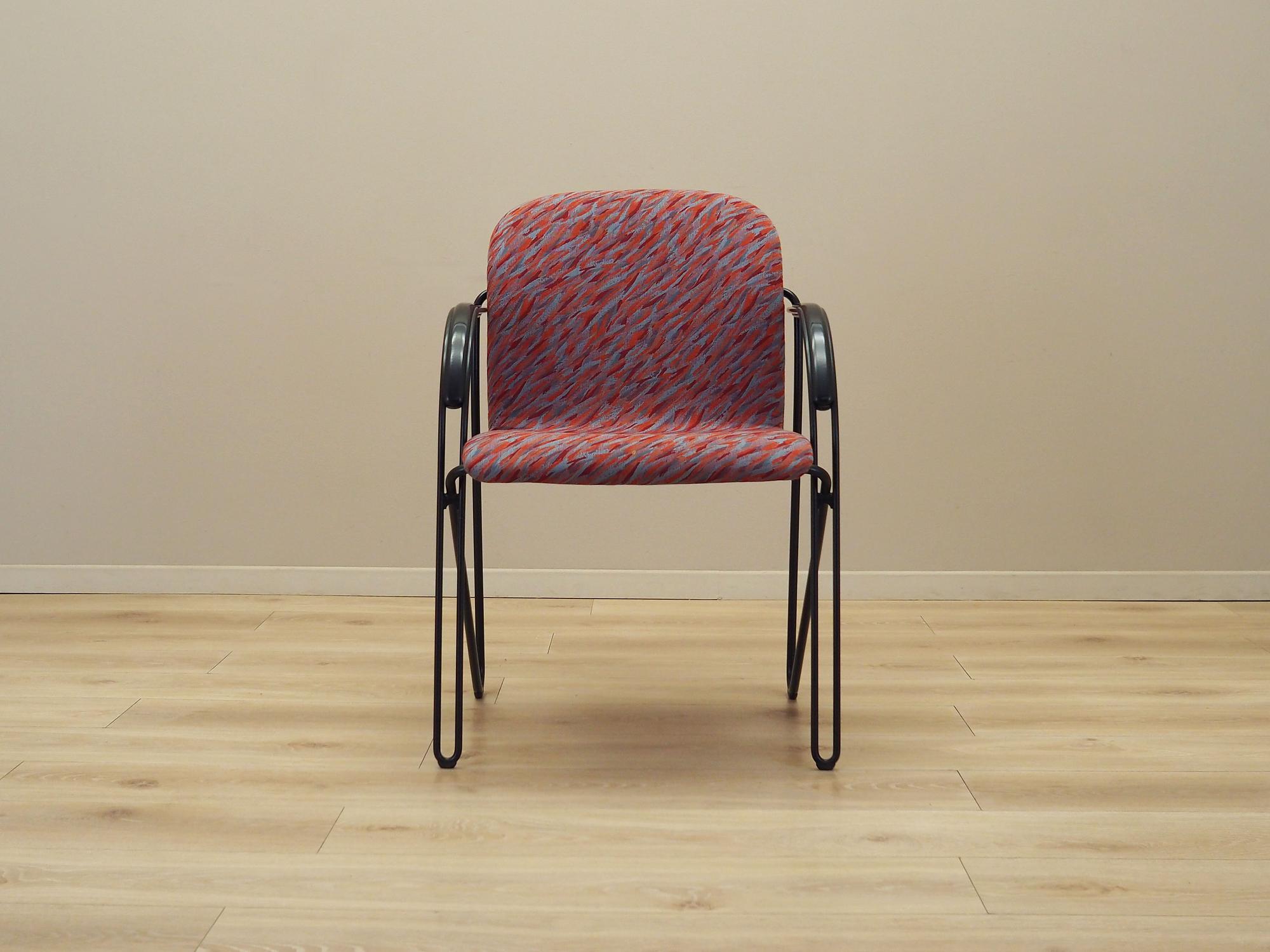 4x Dining chair with armrests 1980s 13