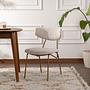 2x Nancy Dining chair Wood veneer White 0