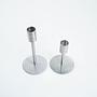 Set of metal candle holders 1970s 3