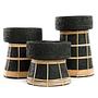 Serene Candle Holder Black 6