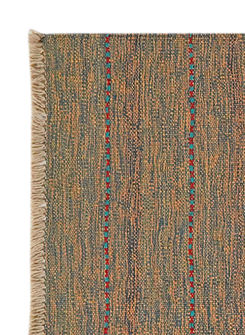 Kilim Gashgai Teppich Wolle Mehrfarbig 1