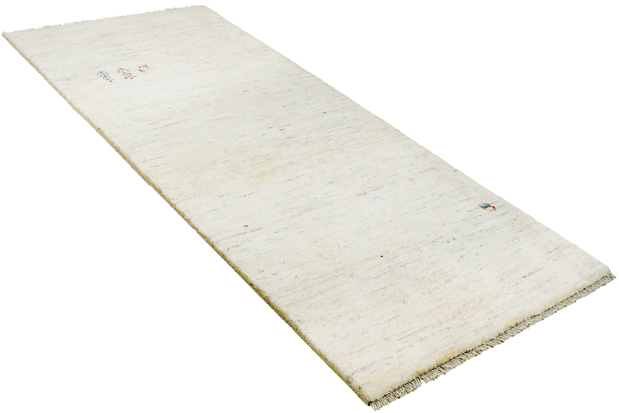 Rizbaf Gabbeh-Teppich Wolle Beige 2