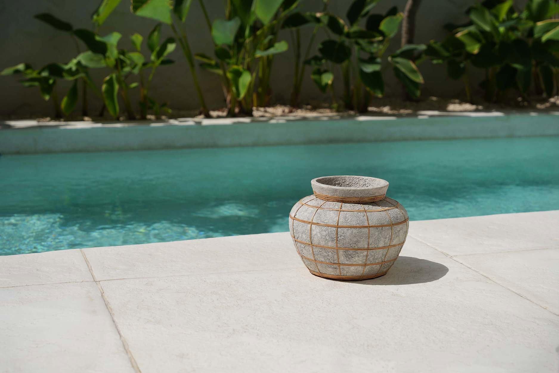 Belly Vase Beton Natur 1