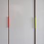 Türgriff Stahl Pulverbeschichtet Neonrot 3