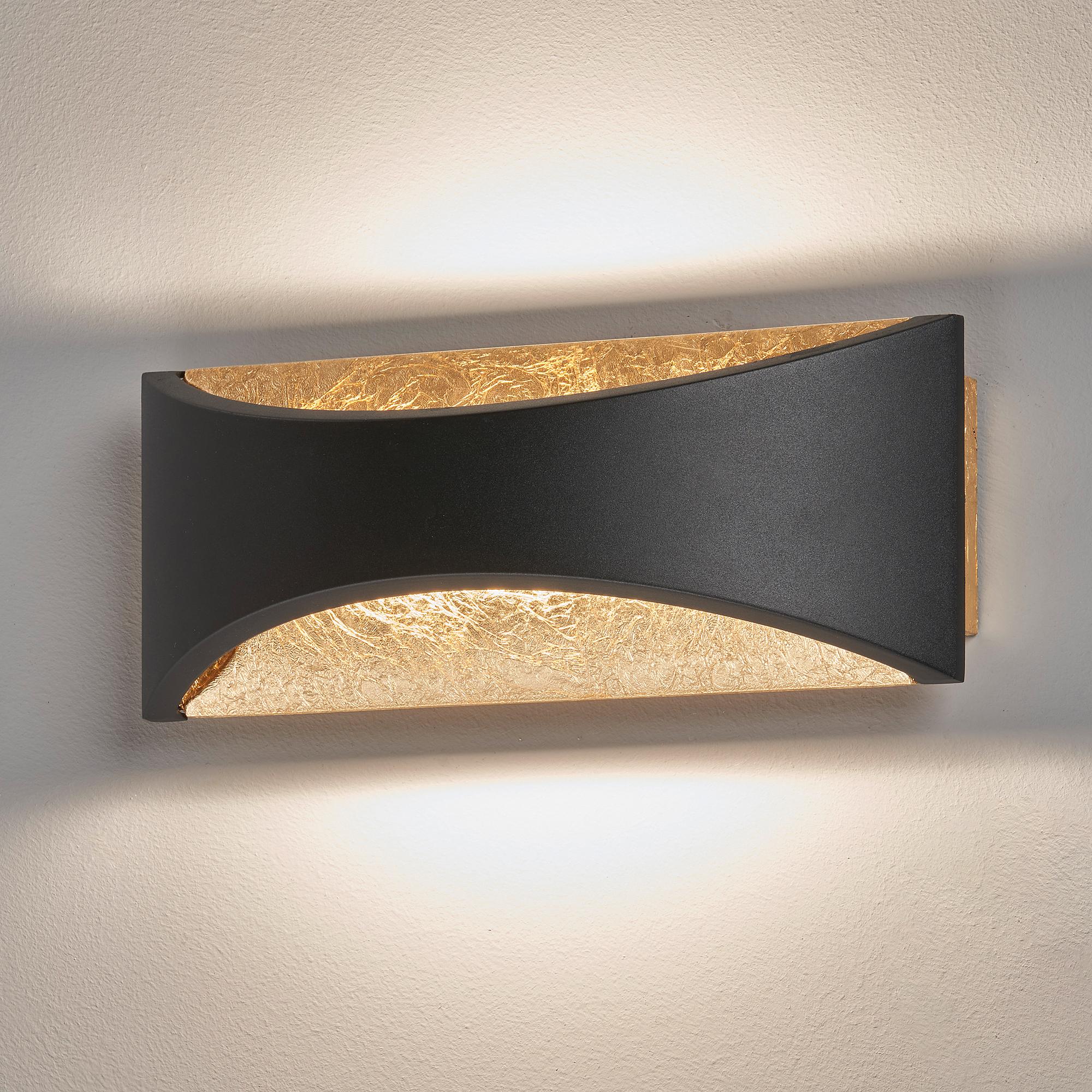 Rio LED-Wandleuchte Eisen Acrylglas 1-flammig 1