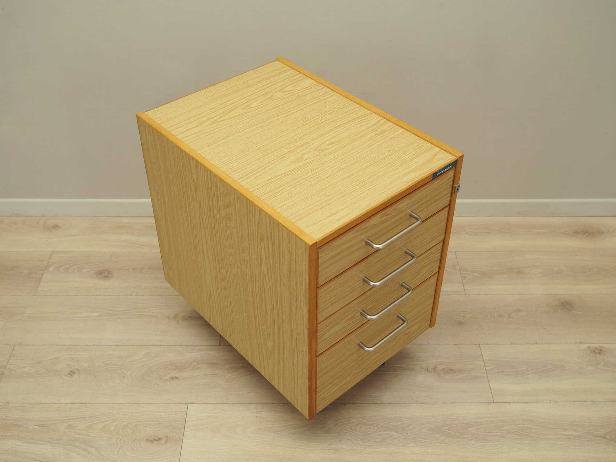 Vintage Kommode Holz Braun 1970er Jahre 5