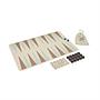 Backgammon Spiel Beige  0