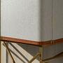 Sideboard aus Stoff und Walnussholz 3272 4