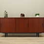 Vintage Sideboard Teakholz Braun 1970er Jahre 1