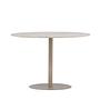 Lycke Esstisch  Marmoroptik Beige ⌀110cm 1