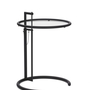 Adjustable Table E 1027 Glas Stahl Schwarz 0