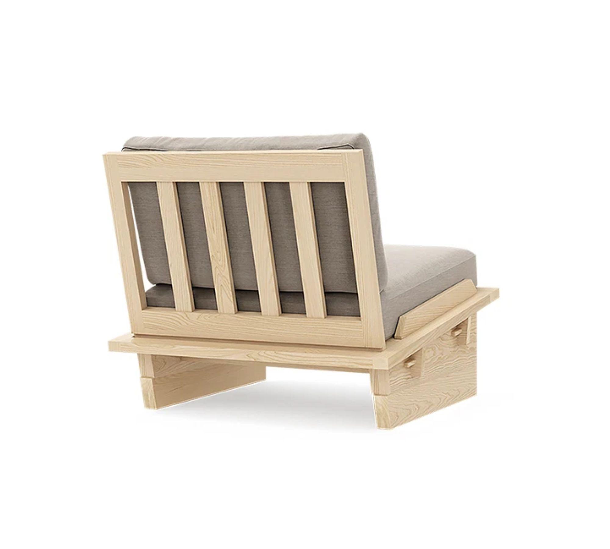 Wilson Chair Detachable Cushion Forest Mole 2