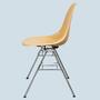 Eames Fiberglass Side Chair by Herman Miller Ochre Light 2