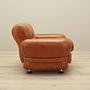 Sessel Leder Braun 1970er Jahre 7