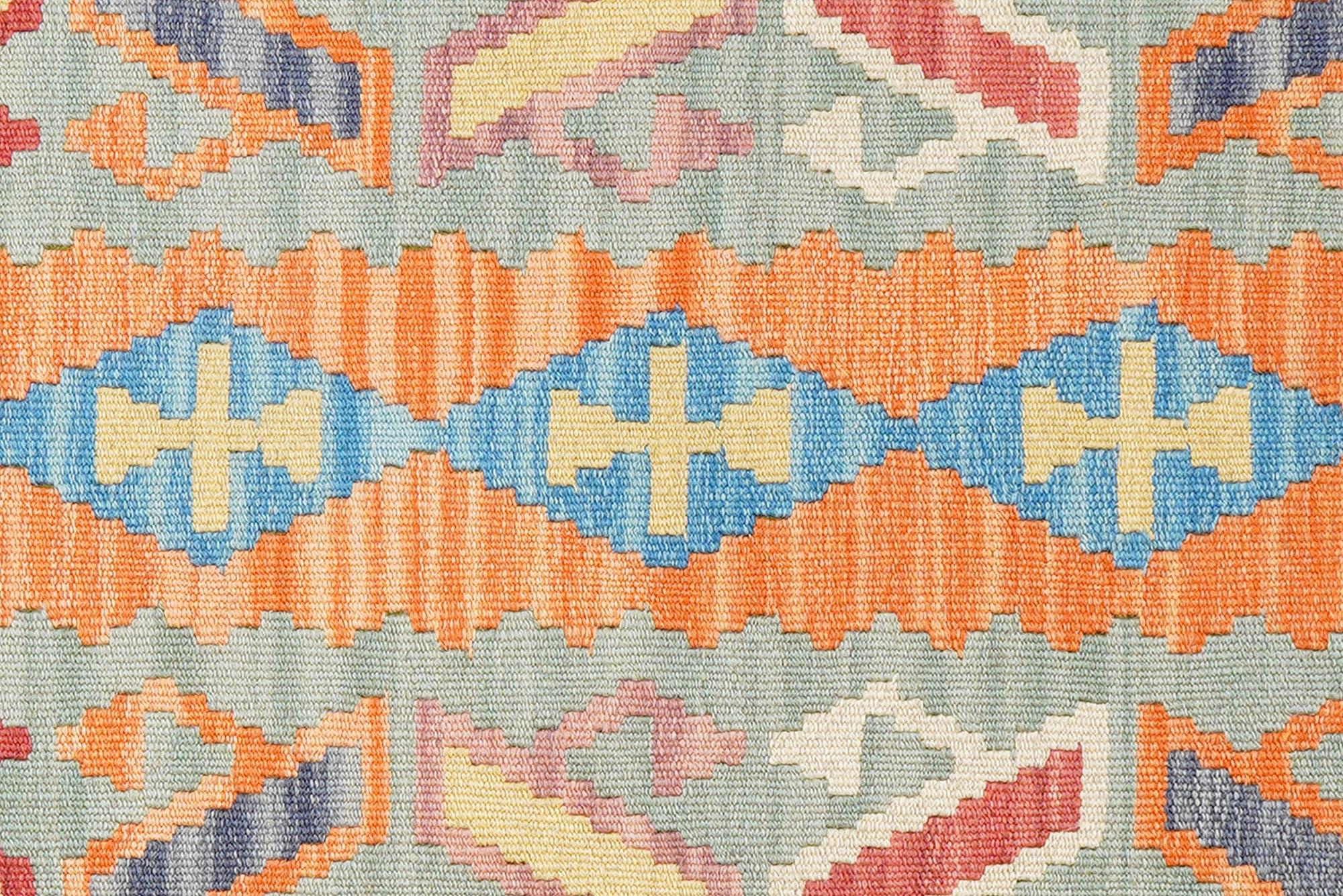 Kelim Gashgai Teppich Wolle Rot 3