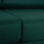 TYME Sofa 3-Sitzer Stoff Grün 2