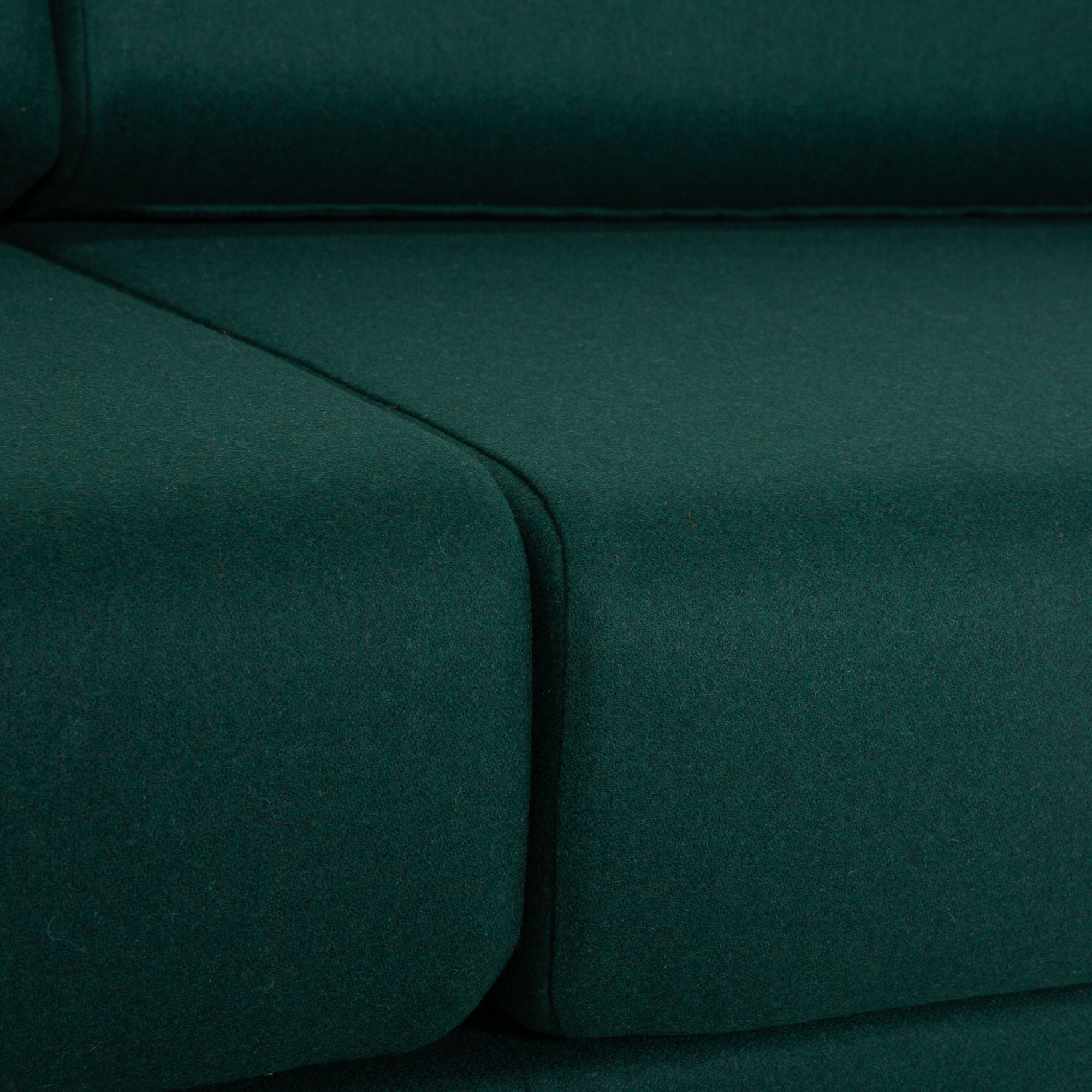 TYME Sofa 3-Sitzer Stoff Grün 2