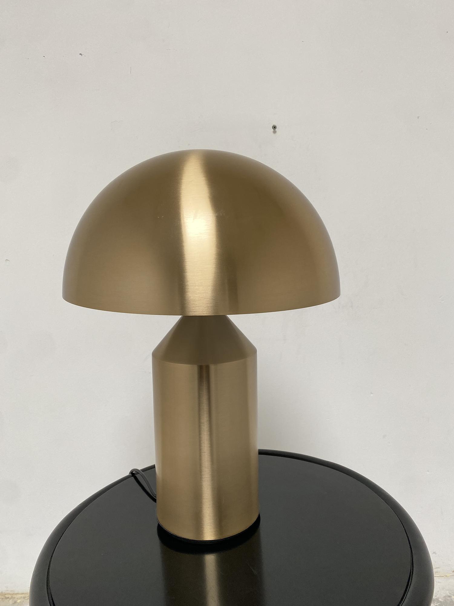 Atollo Tischlampe Metall Gold 2