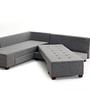 Manama Eckschlafsofa Links Grau 4