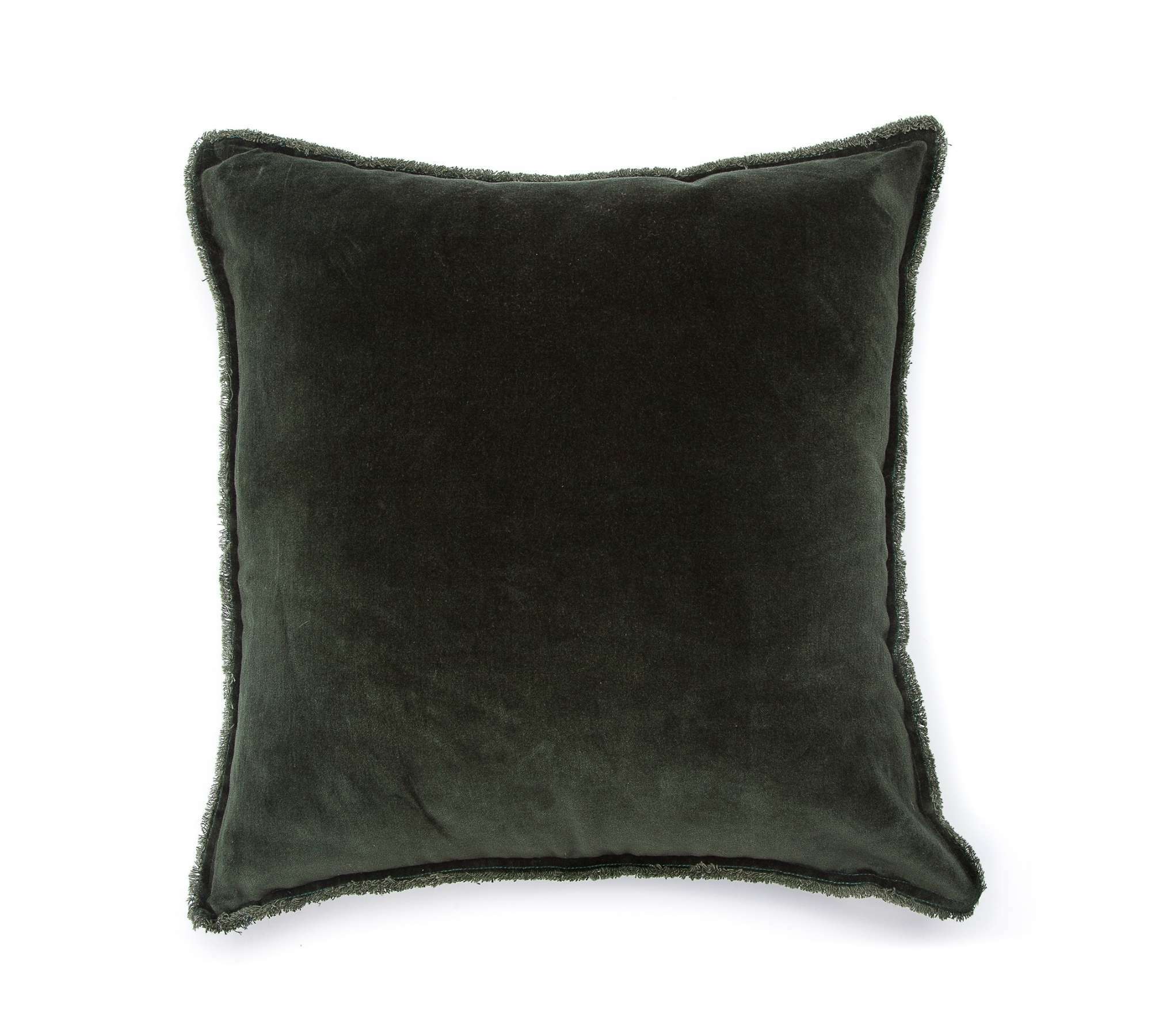 Kissenhülle Baumwolle Dunkelgrün 45 x 45cm 0