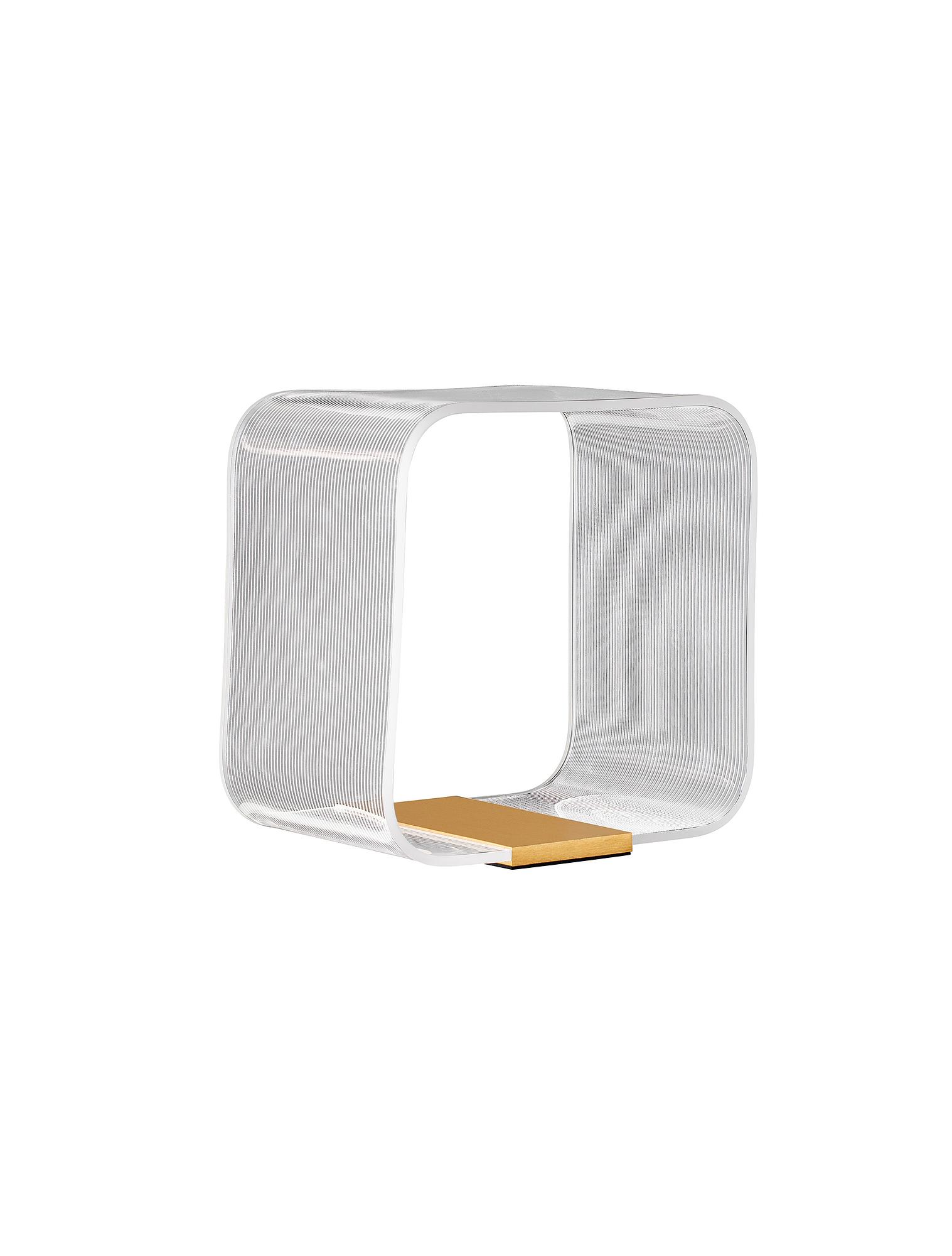 Table lamp Valentin TypeB aluminum acrylic glass gold 4