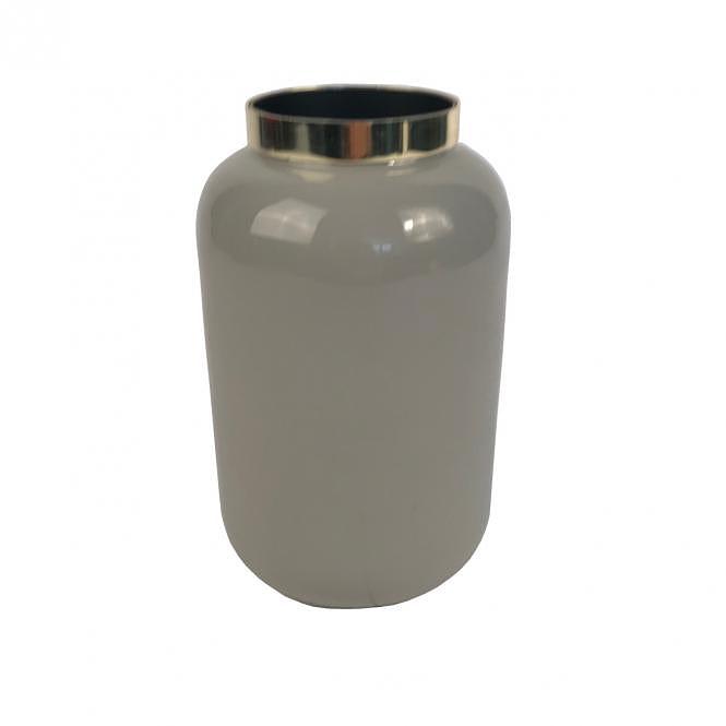 Saigon Vase Grau 0