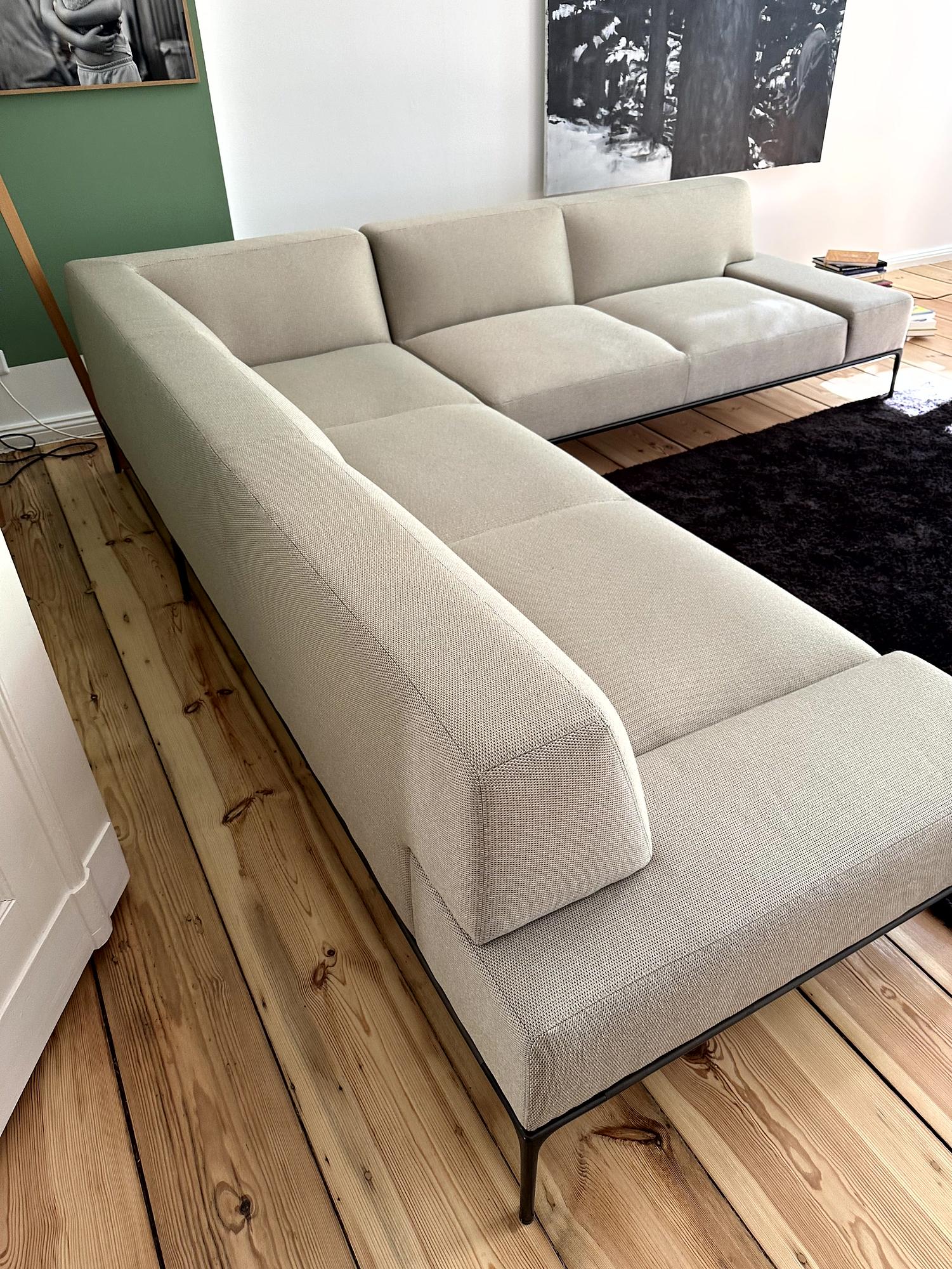 Horizontal 3-Sitzer Sofa 3
