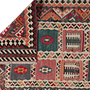 Kilim Gashgai Teppich Wolle Braun 3