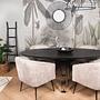 Chester Esszimmerstuhl Textil Metall 4