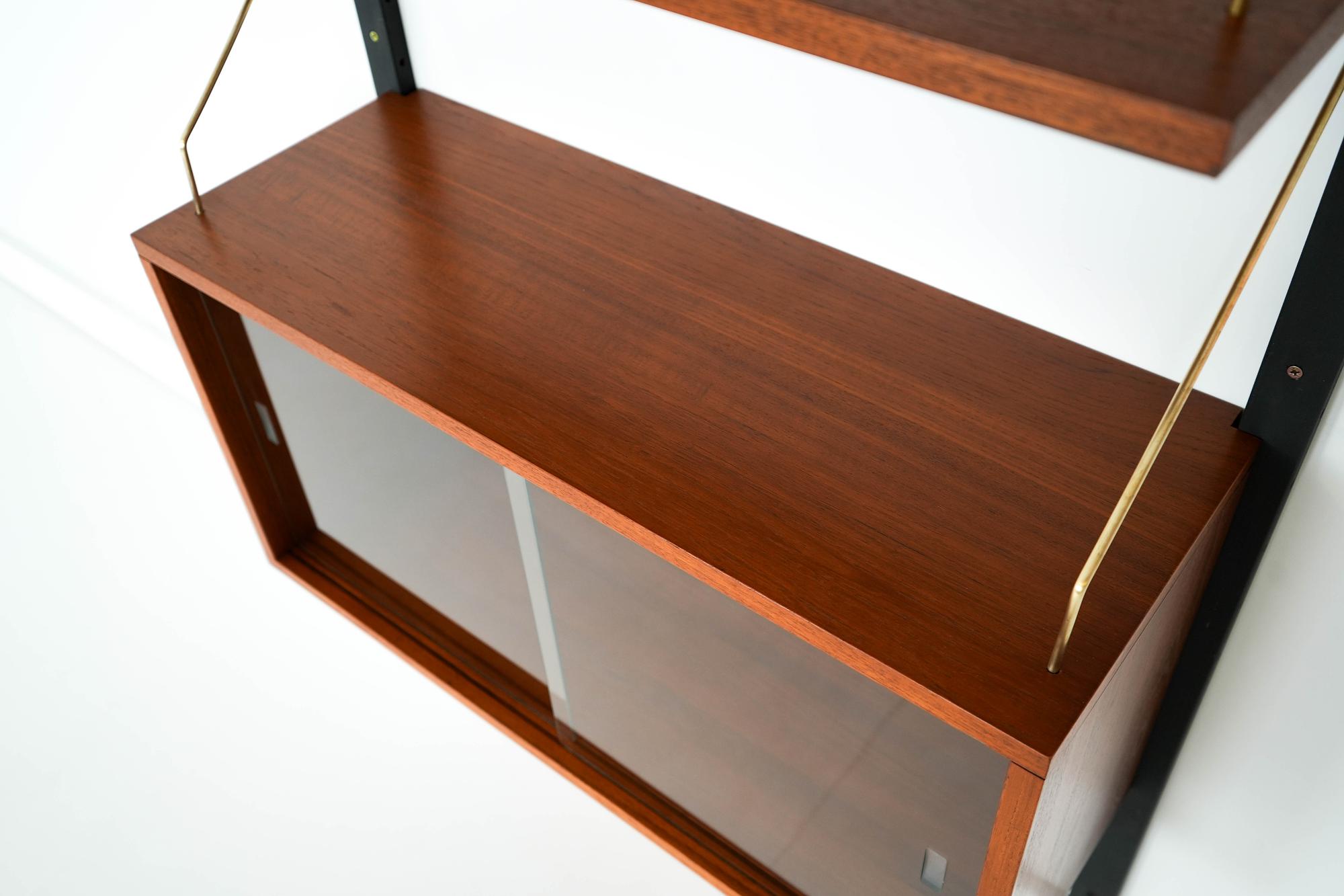 Shelf Teak Brown 1960s 13