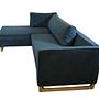 Madison Schlafsofa Récamiere Links Danny Dusty Blue 7