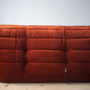 Togo Lounge Set 4 pz. Velluto a coste Arancione 5