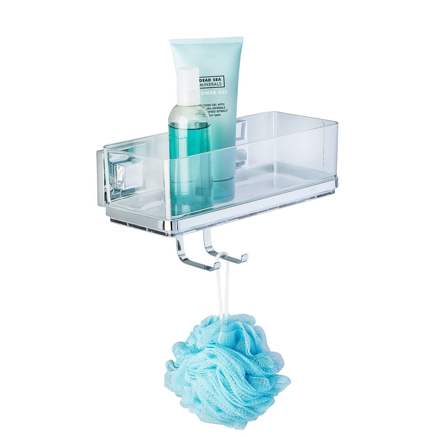 Vacuum-Loc Quadro II Wandablage Edelstahl Rostfrei 2