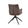 Tavaro Dining Chair Fabric Brown 6