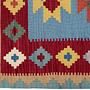 Kilim Gashgai Teppich Wolle Mehrfarbig 1