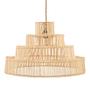 Pendelleuchte M Rattan Natur 0
