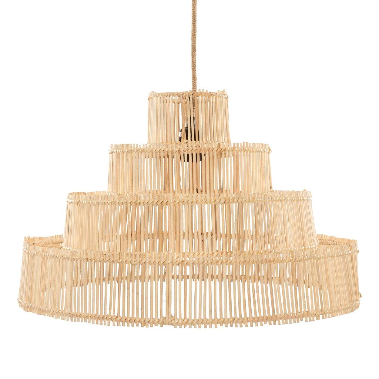Pendelleuchte M Rattan Natur 0