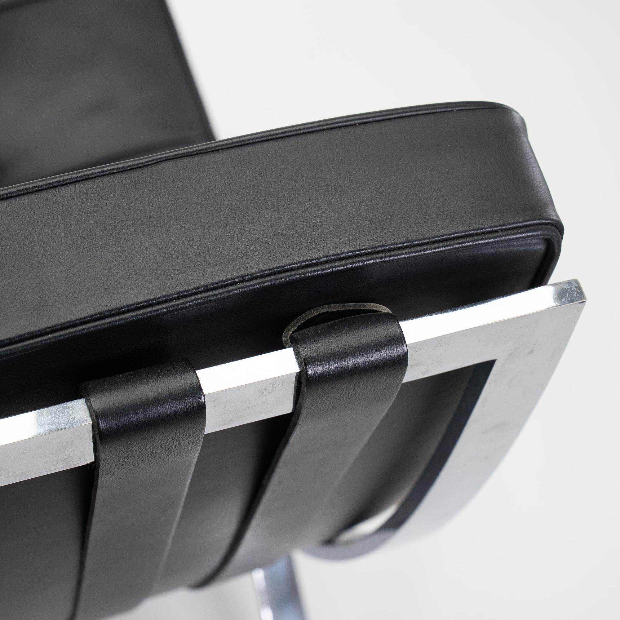 Barcelona Stuhl Schwarz von Knoll International 8