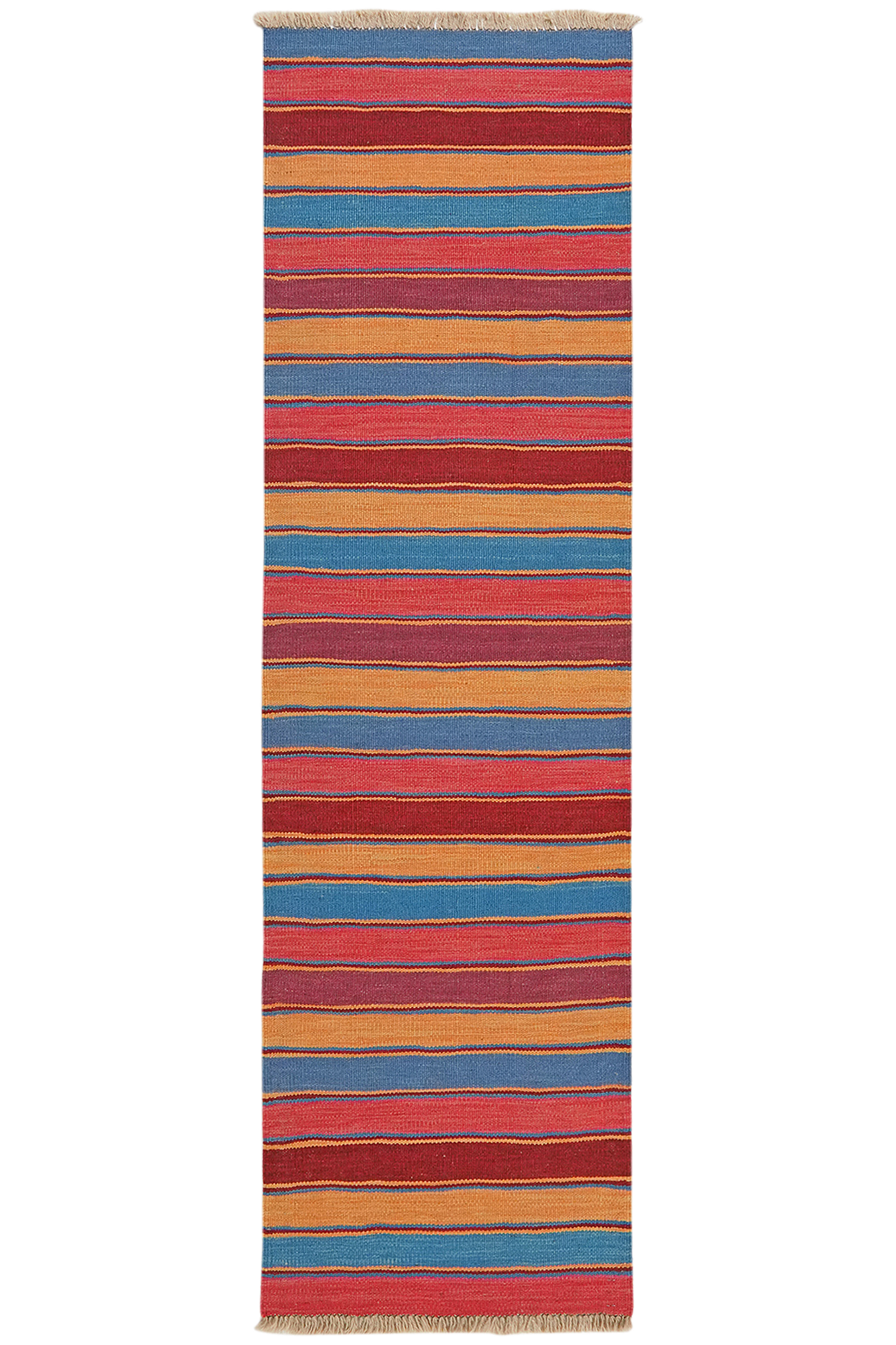 Kilim Gashgai Teppich Mehrfarbig 0