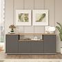 Sideboard Gray 180cm 0