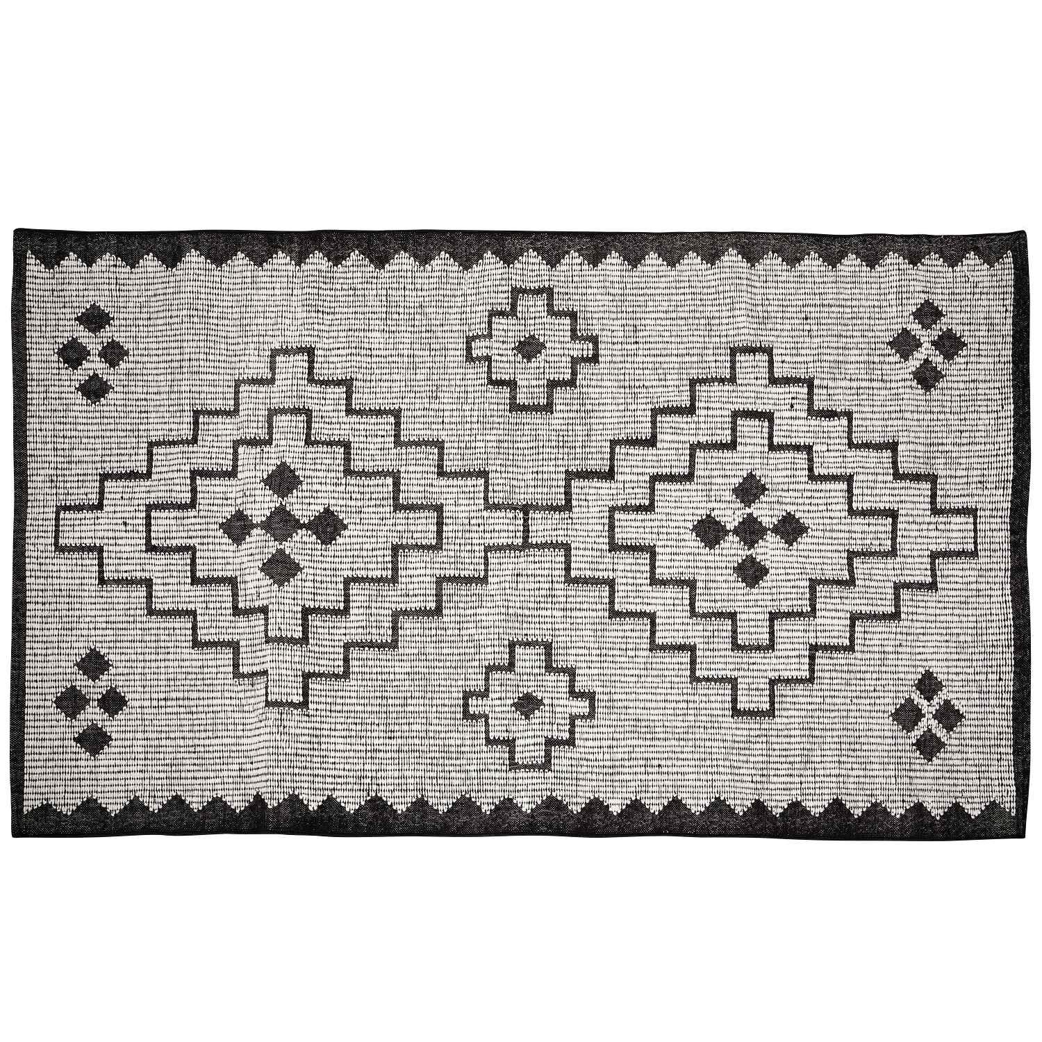 OMARI Teppich Wolle Jute 160x230cm 0